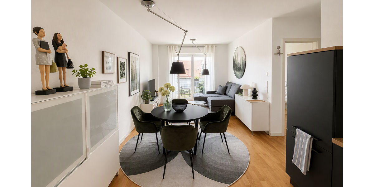 Etagenwohnung Wetzlar Neustadt - 3 Zimmer, 66 m&sup2;, 850&euro; | Angebot:27199365